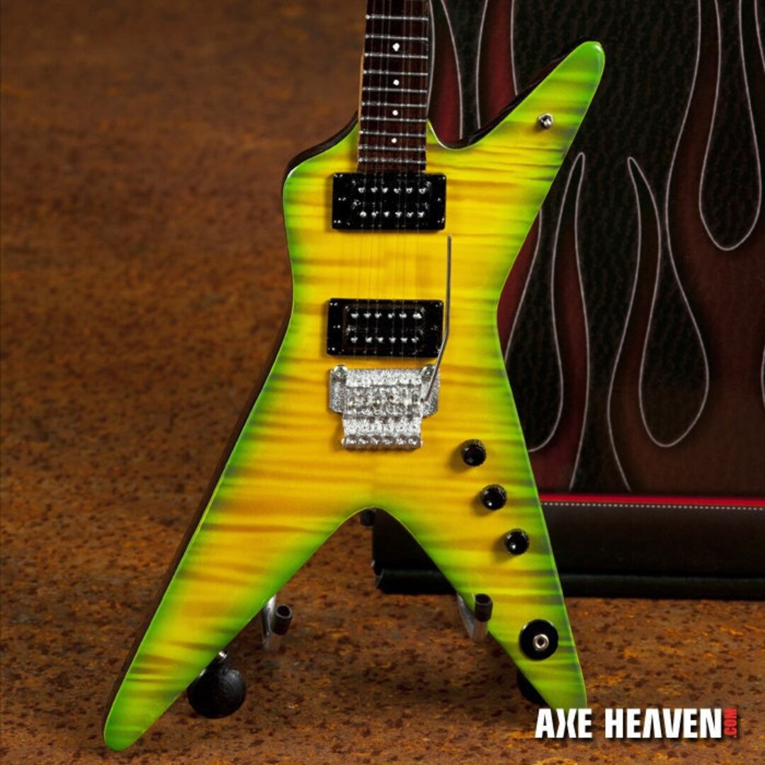 Pantera Collectible - Dimebag Darrell Dime Slime Guitar