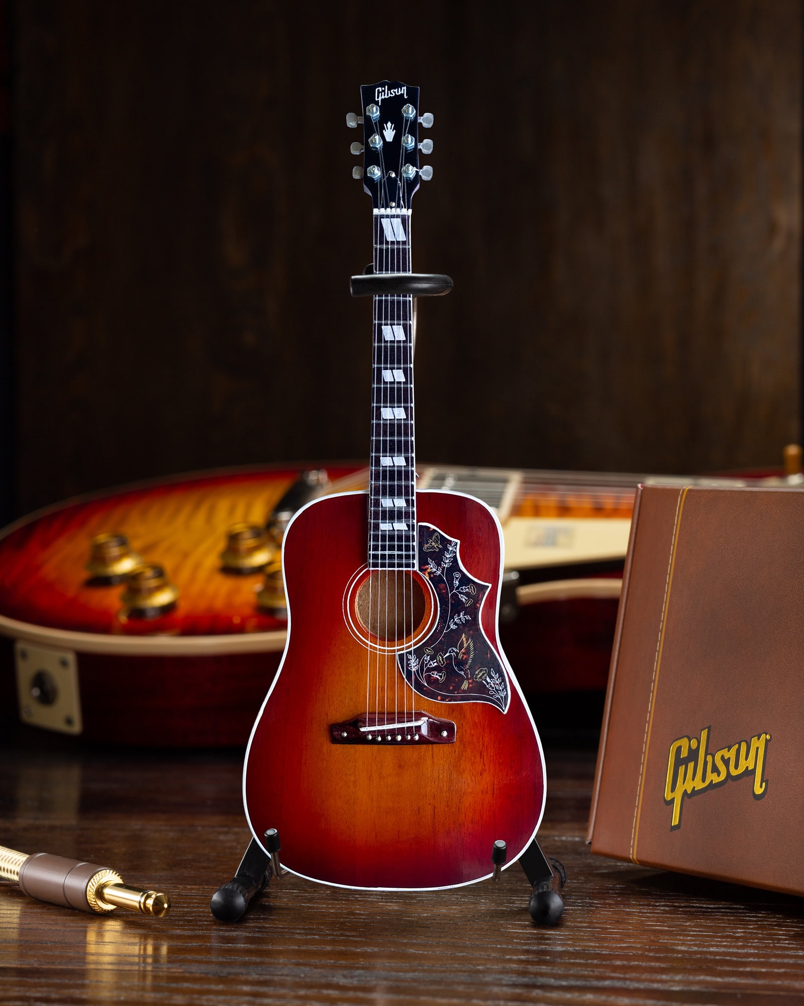 Gibson Vintage Cherry Sunburst Hummingbird Acoustic Guitar - Mini