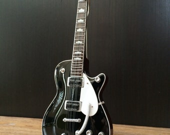 Beatles Collectible - George's Signature Black Duo Mini Guitar Replica