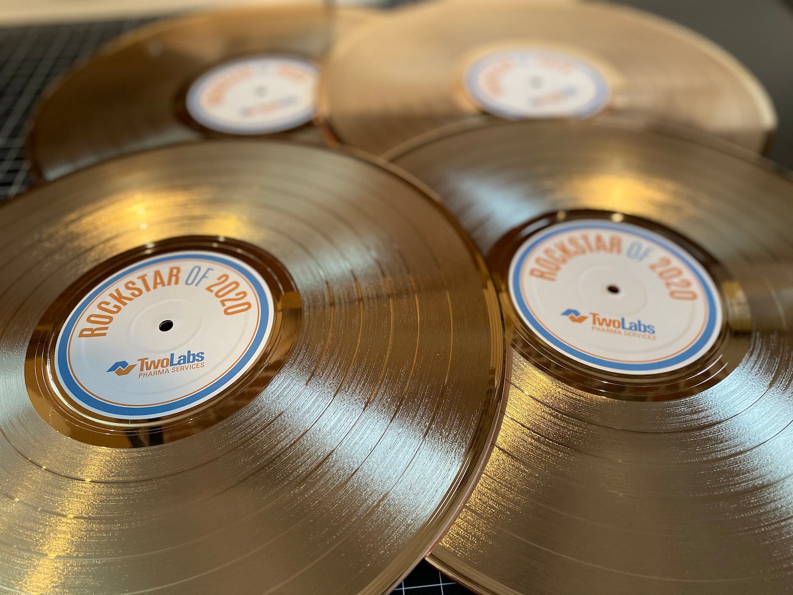 REAL RECORD Custom Record Label 12