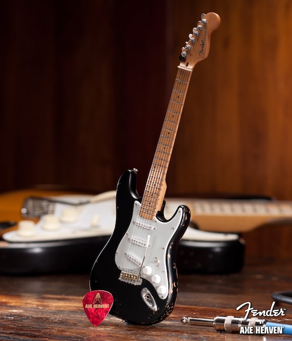 Number One Fender Stratocaster Aged and Relic'd Mini Guitar