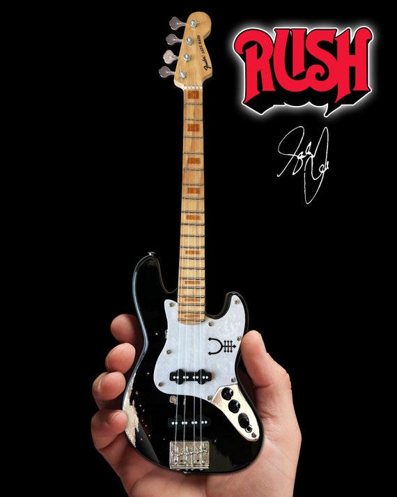 Rush Collectible Geddy Lee Vintage Tour Edition Mini Fender™ Jazz