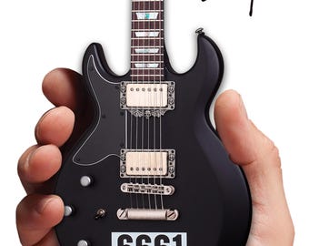 Officially Licensed Zacky Vengeance 6661 Satin Black Schecter Mini