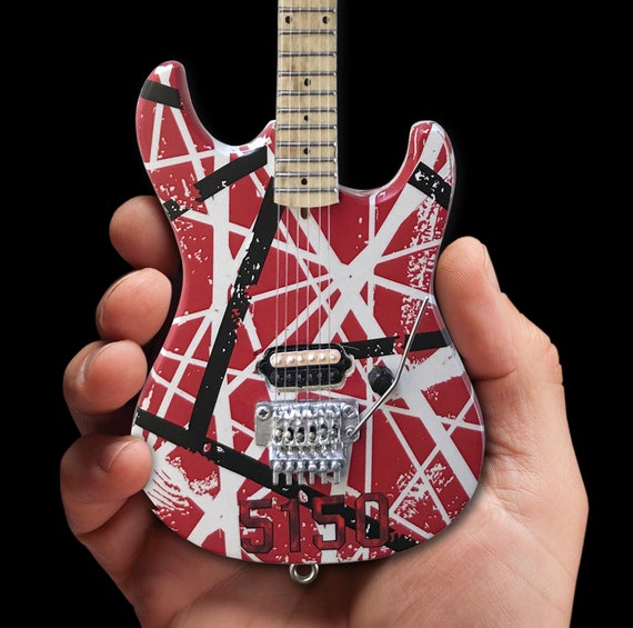 Eddie Van Halen 5150 Mini Guitar Model Replica - Official Eddie Van Halen 5150 Mini Guitar Model Replica - Official