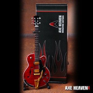  AXE HEAVEN Stranger Things Eddie's Guitar Mini Guitar Model :  Home & Kitchen