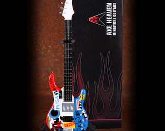 Chili Peppers Collectible - Flea's Signature Psycho Bass Miniature Bass Guitar Replica