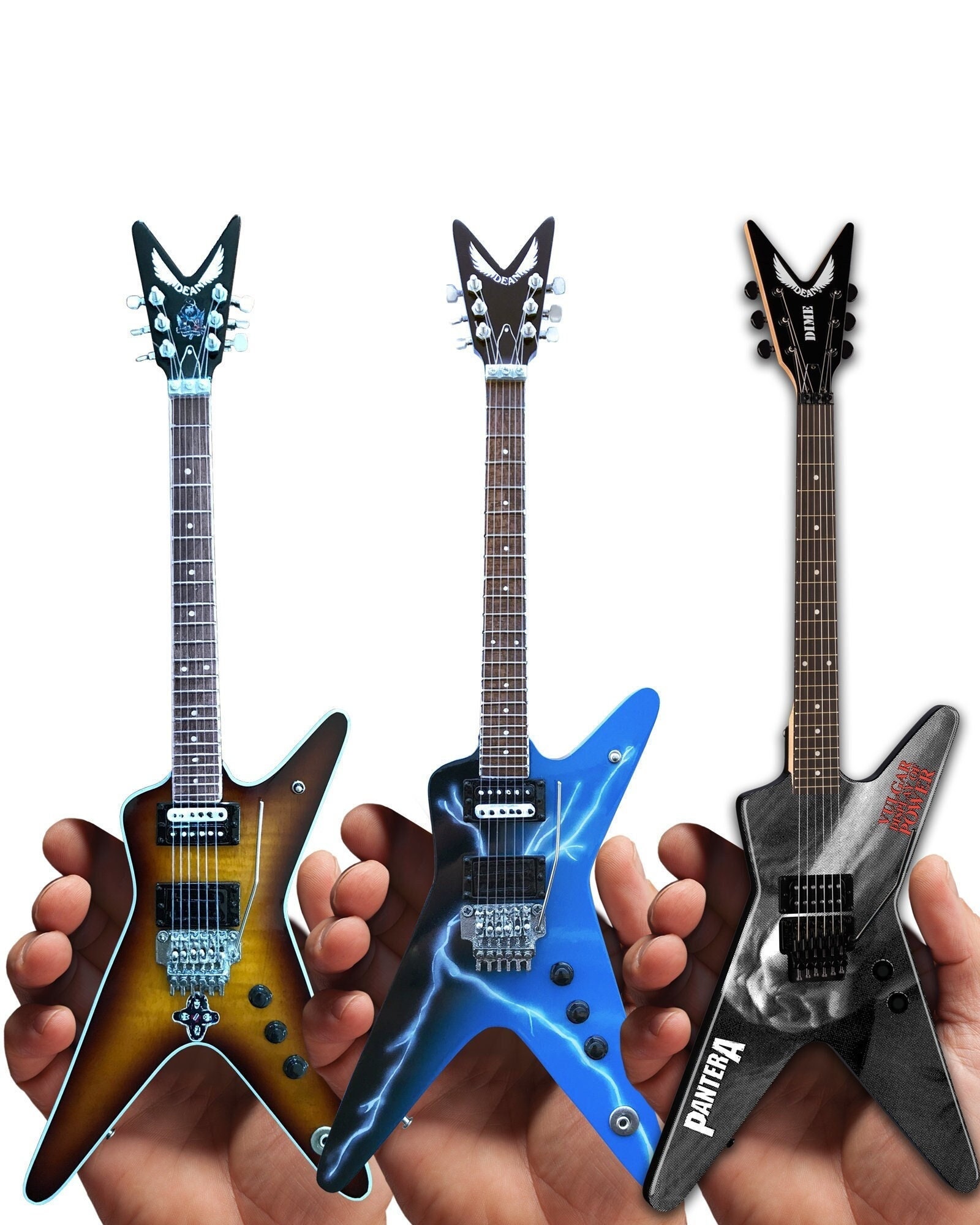 Dimebag Darrell Guitar SET of 3 From Hell Far Beyond Driven - Etsy