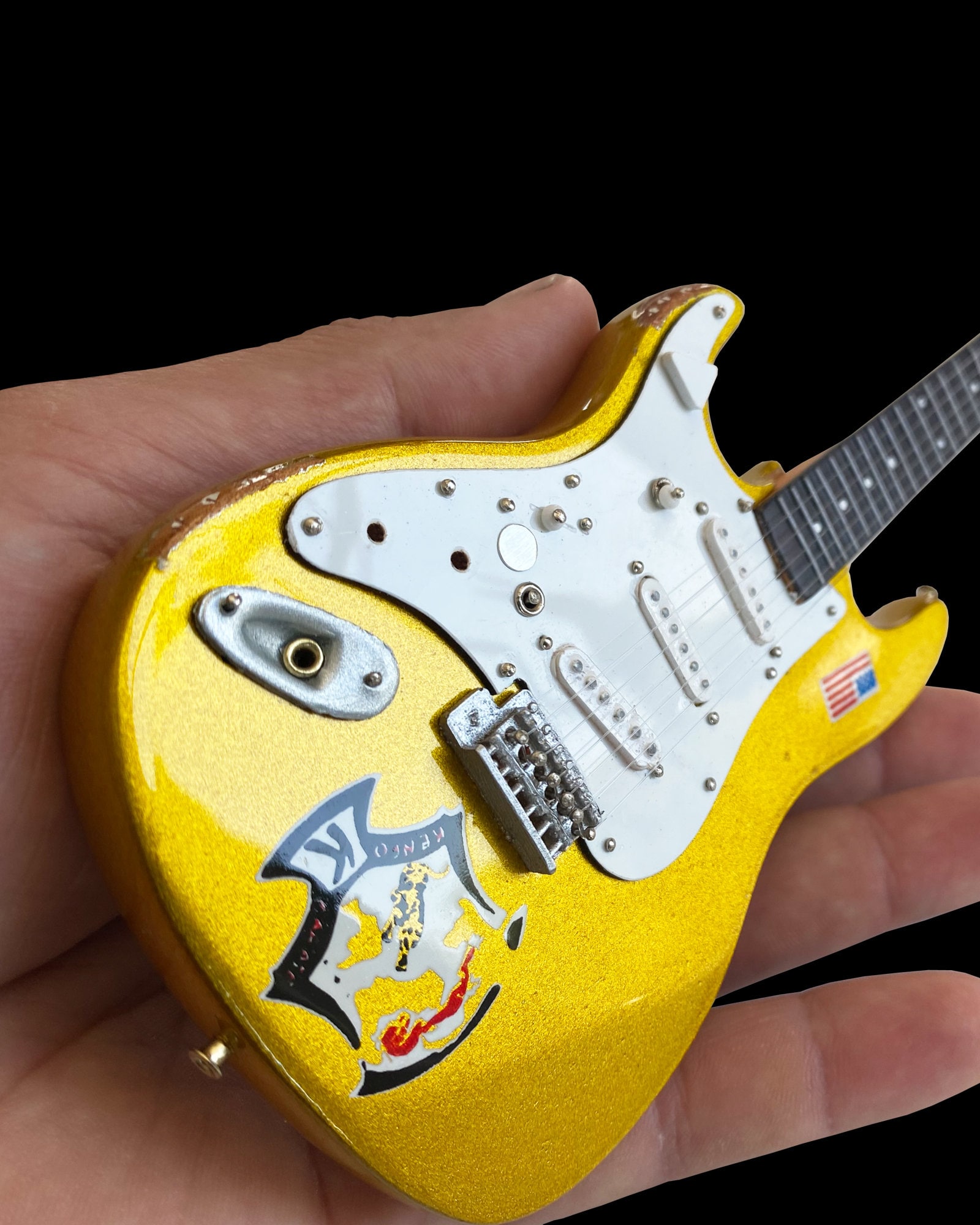 Dick Dale Collectible Classic Surf Rock Fender Stratocaster Mini
