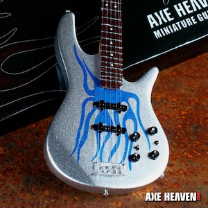Metallica Collectible Robert Trujillo Bass Replica Guitar Miniature Guitar
