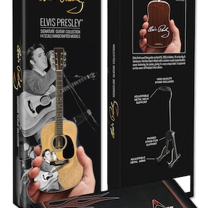 Elvis Collectible - Elvis Presley &#39;55 Tribute Mini Acoustic Guitar Replica