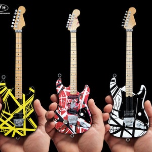 Amazon.co.jp: EVH ミニチュア楽器 Axe Heaven EVH-001 Red