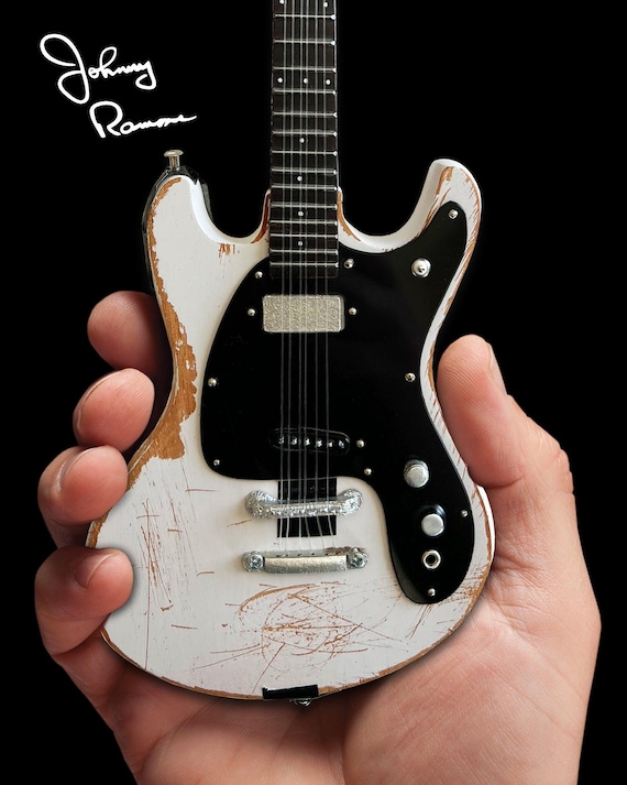 Johnny Ramone 1965 Mosrite Ventures II Mini Guitar Model by