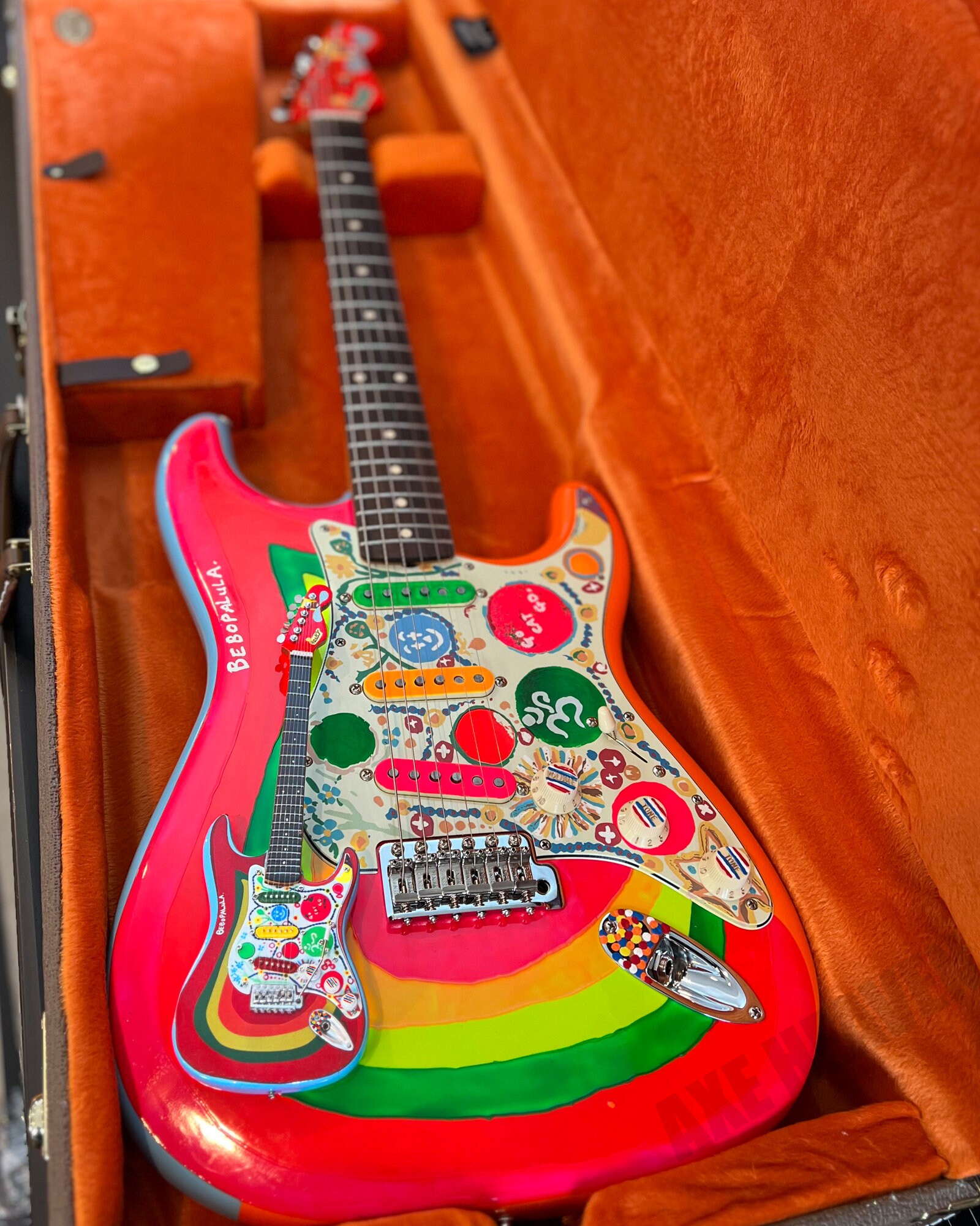 Rocky Guitar George Harrison Licensed Mini Guitar Fab Four