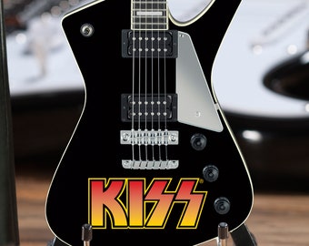 KISS コレクター向けポール・スタンレー KISS ロゴ アイスマン ギター