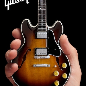 Gibson ES-335 Vintage Sunburst Mini Guitar Model Replica - Official Gibson®