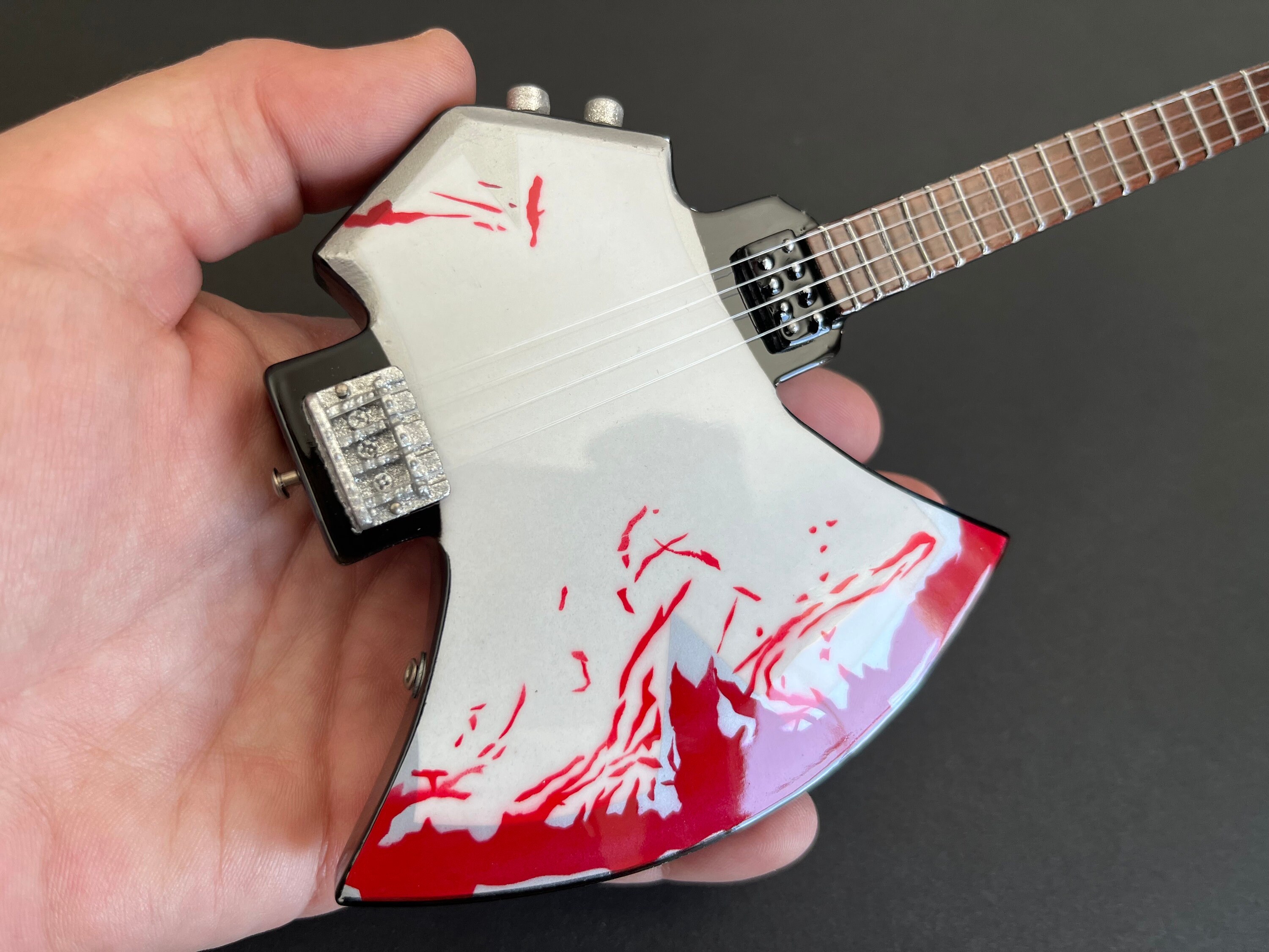 KISS Collectible Gene Simmons Blood Axe - Luthier Steve Carr's