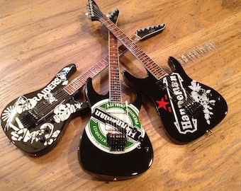 Slayer Collectible - 3 個セット - Jeff Hanneman ミニチュア ギター