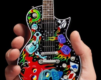 Metallica Coleccionable James Hetfield Kustom Kulture Réplica de guitarra Guitarra en miniatura