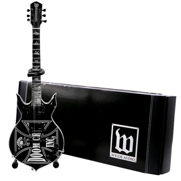 Black Label Society – Doom Crew Inc. Album - Tribute Mini Guitar Model - Zakk Wylde Guitar Miniature