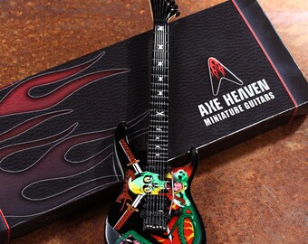 Dokken Collectible - George Lynch Skull & Snakes Miniature Guitar
