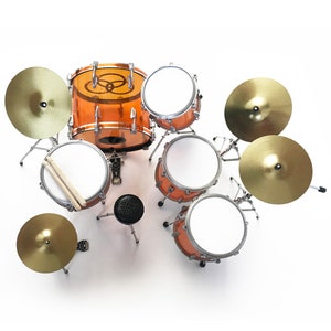 john bonham vistalite drum kit