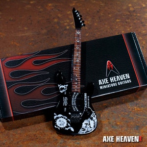  AXE HEAVEN Stranger Things Eddie's Guitar Mini Guitar Model :  Home & Kitchen