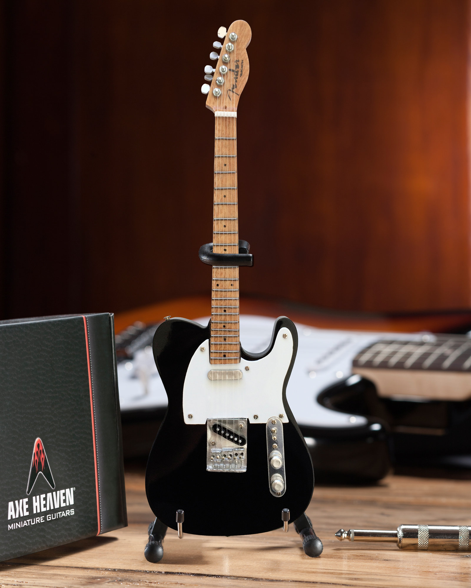 Bob Dylan Collectible Classic Black Fender™ Telecaster™ Guitar