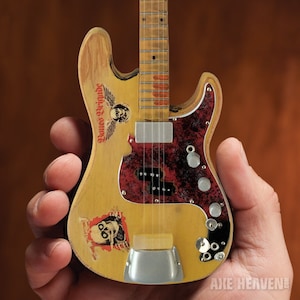 Billy Sheehan "The Wife" Fender Precision Mini Bass - Miniature Bass Guitar Model by AXE HEAVEN®