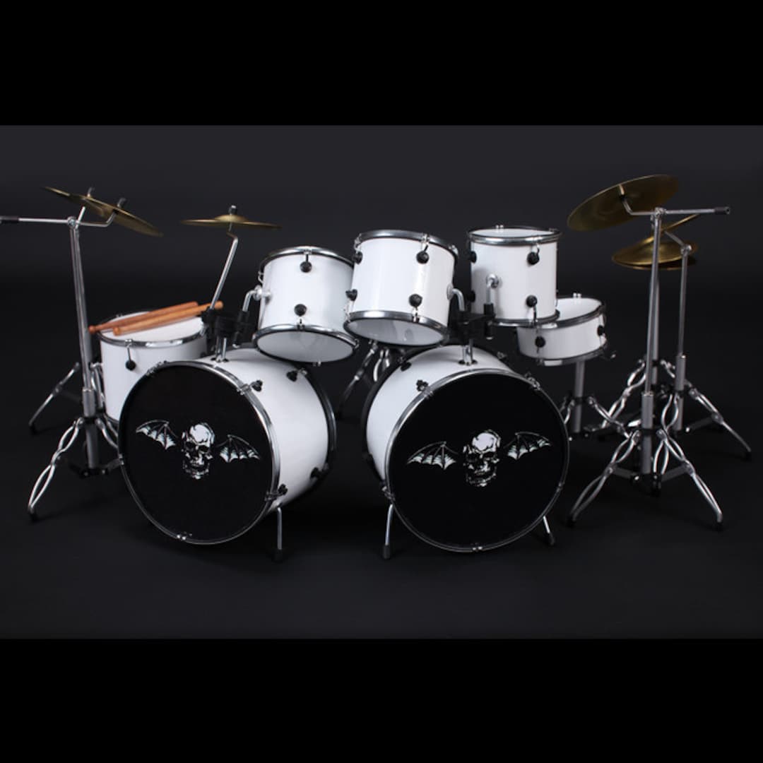 Avenged Sevenfold Collectible Jimmy the Rev Drum Kit Tribute