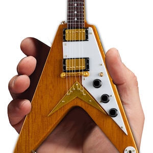 Flying V Mini Guitar - Etsy