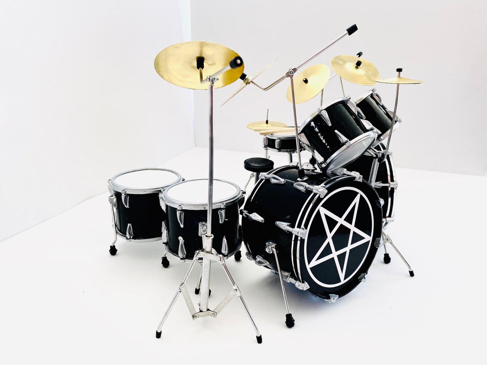 Motley Crue Collectible Tommy Lee Drum Kit Model Miniature for Etsy