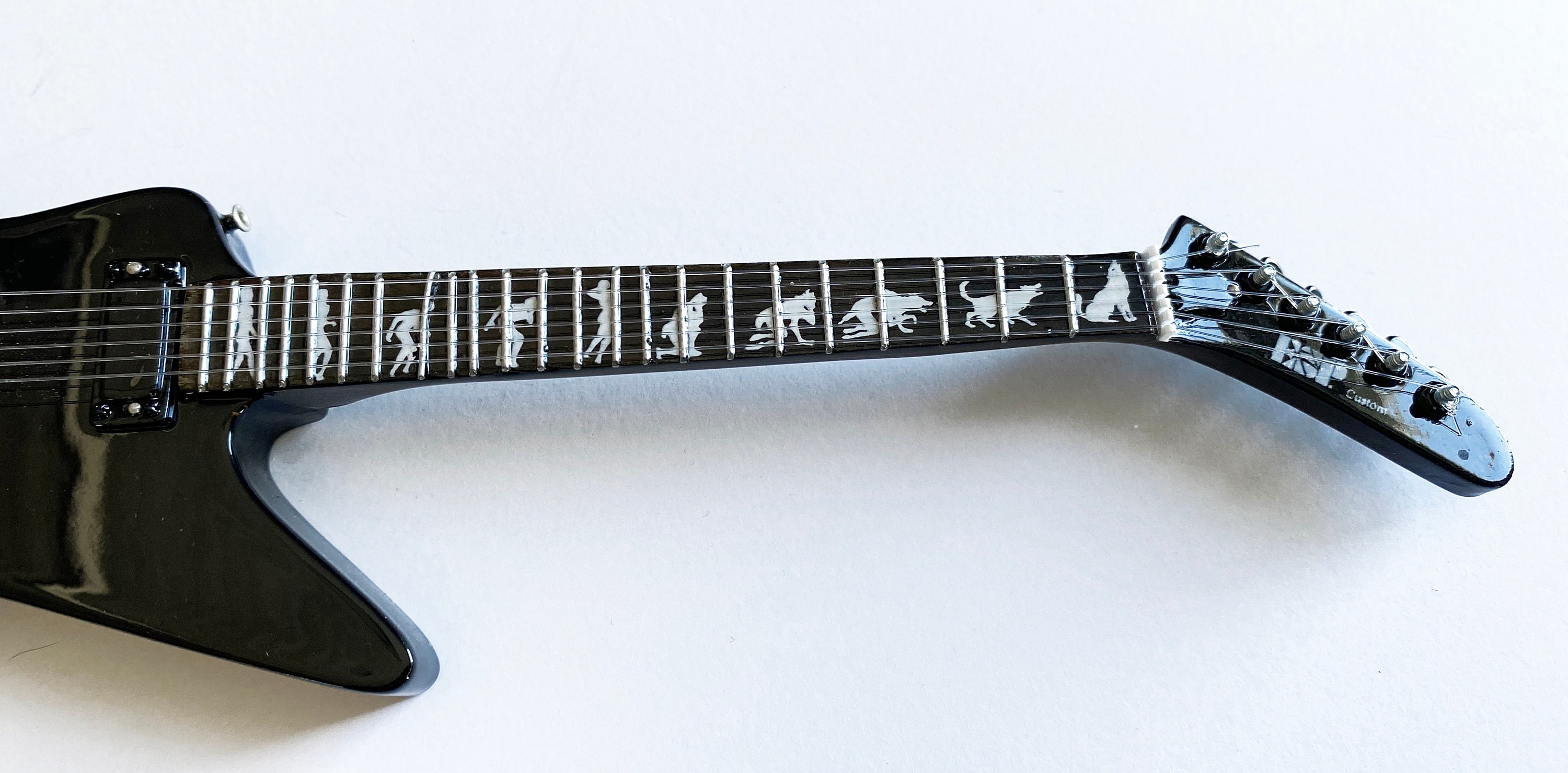 Metallica Collectible James Hetfield Man to Wolf Guitar Replica