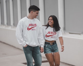 Jesus Did It Sweater