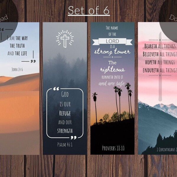 Christian Bookmarks Etsy