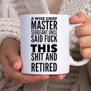 CMSGT Promotion, Chief Master Sergeant Gift, Sergeant Gift Ideas, Airforce Promotion, Sergeant Coffee Cup, Master Sergeant Gift, Air Force