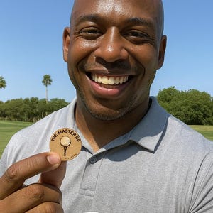 Golf Ball Marker- &quot;The Master of the Mulligan&quot;
