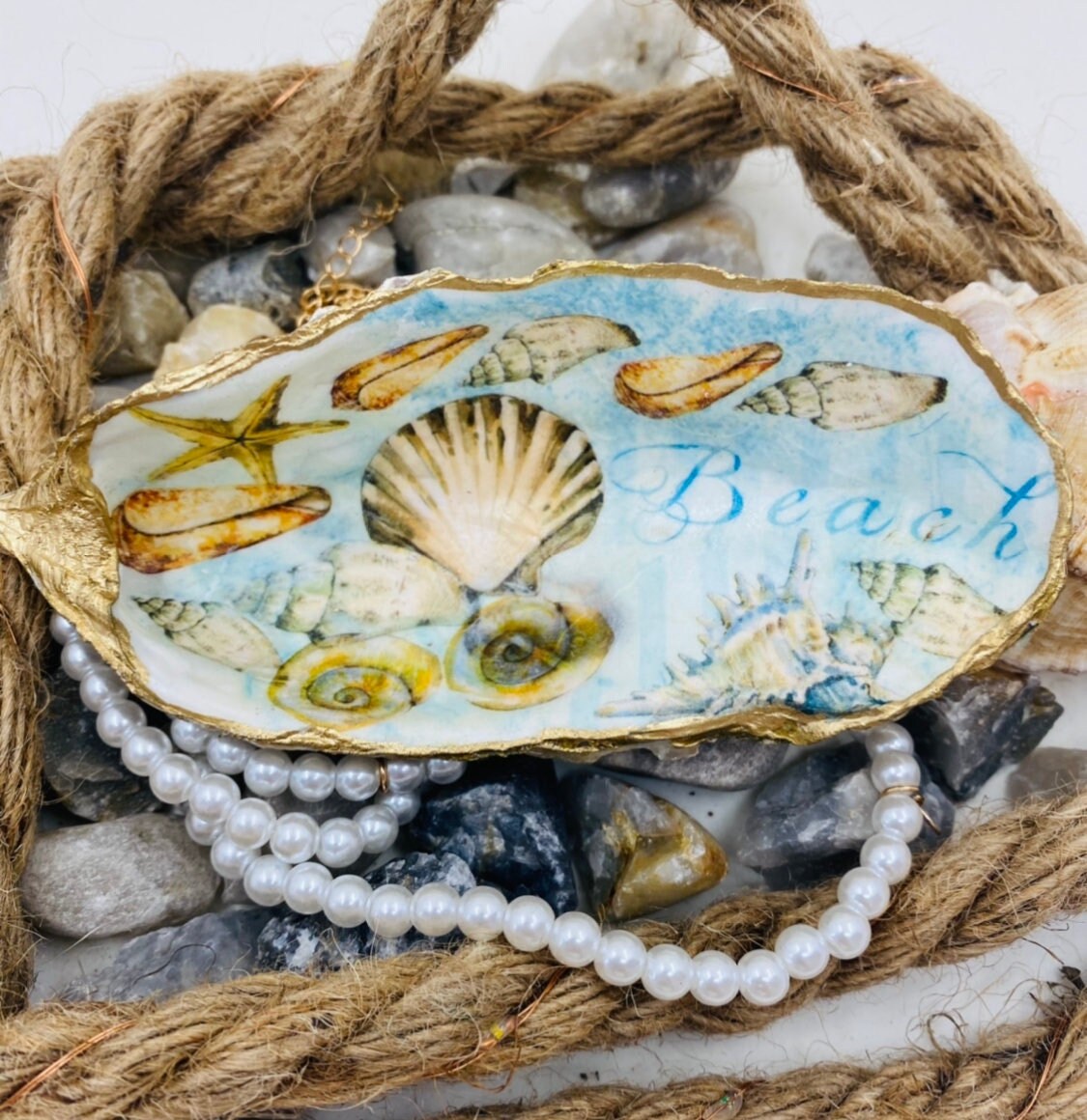 Coquillage, Huître, Déco, Décoration, Original