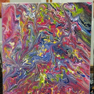 Controlled Chaos - Acrylic Pour