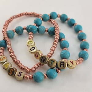 Friendship bracelets , Beaded Bracelets