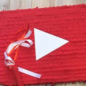 Handgemachte rote Party Pinata - USA Made