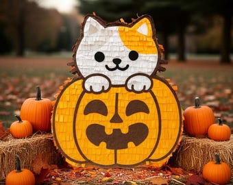 Pumpkin Pinata, Cat Pinata