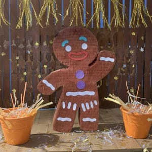 Gingerbread Man Pinata