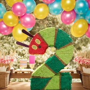 Caterpillar Number Pinata
