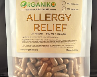 Allergie Relief - 500 mg Kapseln