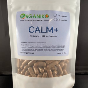 Calm+ -- 500mg Capsules