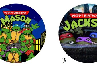 TMNT Teenage Mutant Ninja Turtles Gift Idea for Boys (3-pck) / Kids  Christmas Ages 3+ / Plastic Cup, Gift Bag & Coin Jar