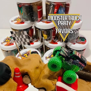 Monster Truck Inspired Party Favors| Monster Truck Party Favors| Monster Truck theme Birthday| Monster Jam