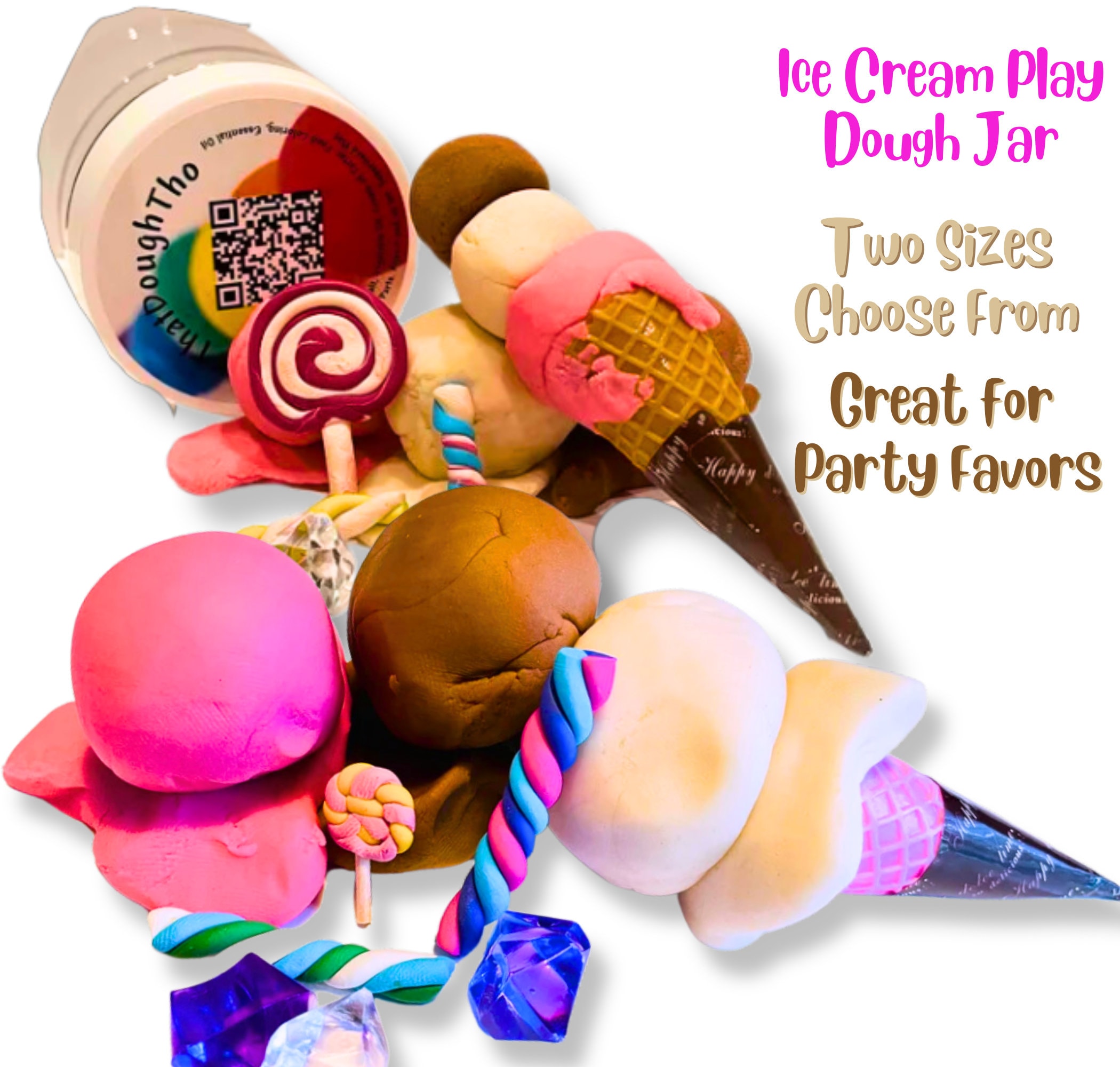 Ice Cream Play Dough