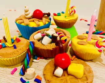 Plastilina Casera CÃ³mo Hacer Un Pastel De Play Doh Manualidades