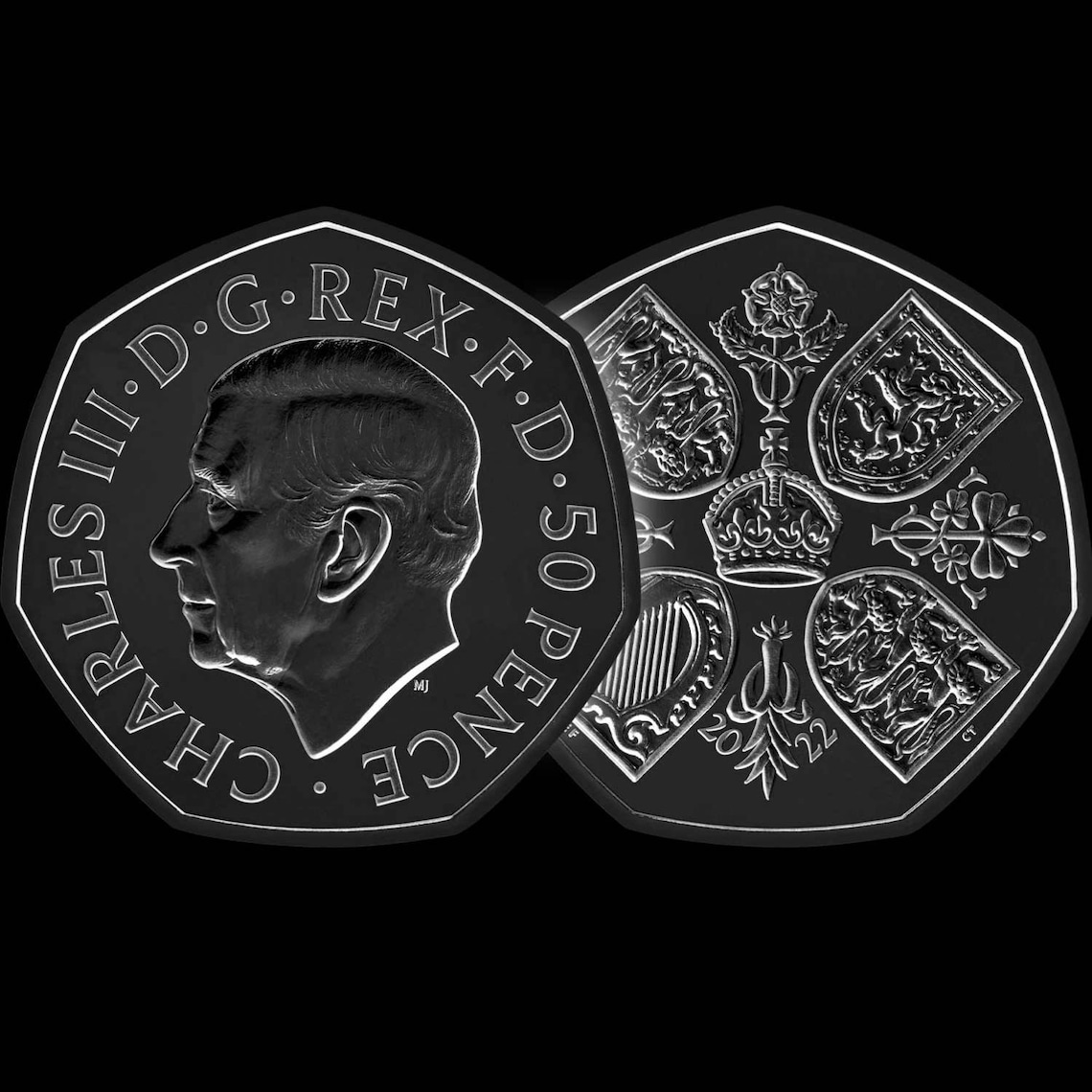 King Charles III 2022 50p Coin Brand New Brilliant - Etsy UK